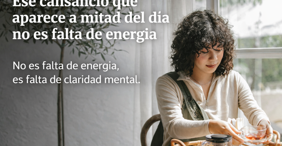 Ese cansancio que aparece a mitad del día no es falta de energía
