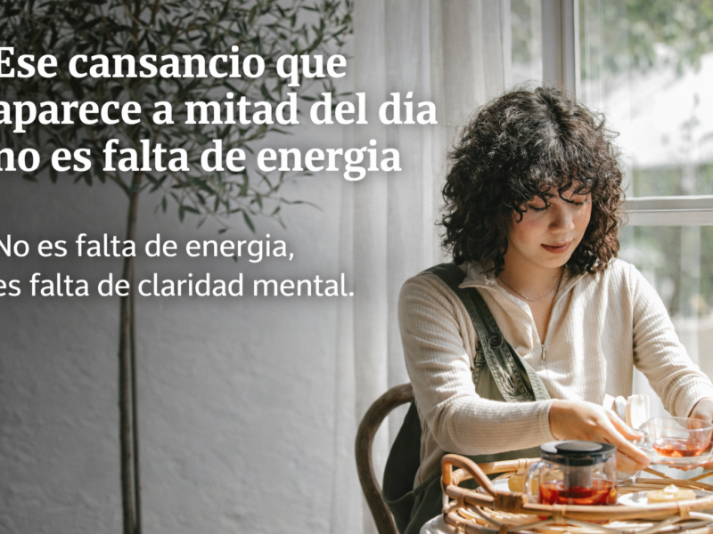 Ese cansancio que aparece a mitad del día no es falta de energía