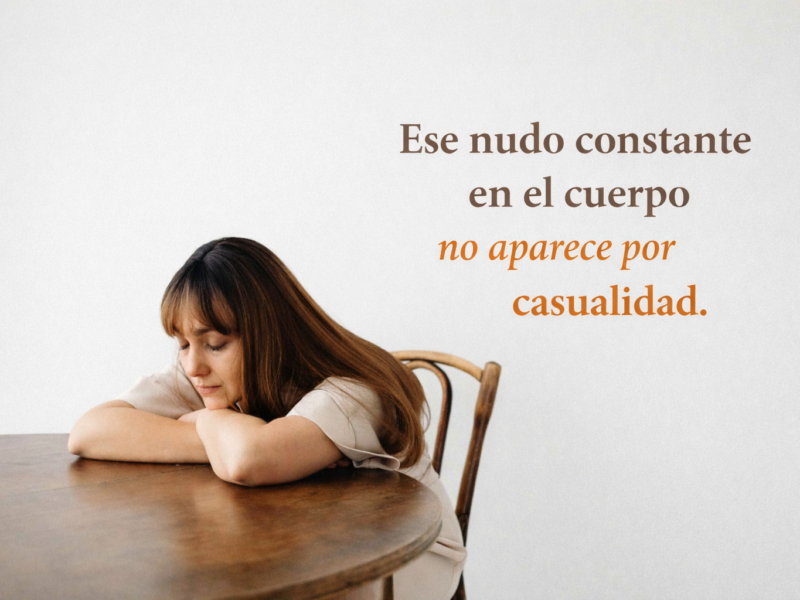 Espacio interior tranquilo que transmite sensación de calma corporal